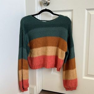 Billabong color block sweater
